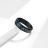 oly-a9f9ad1c0d5f50a885fd7b0b46c3e9a3 Wholesale Star Moon Titanium Steel Rotatable Luminous Ring Decompression Reli Anxiety Stainless Steel Ring for Men and Women