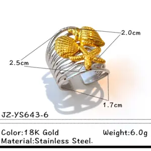 Gold and Silver / One Size / JZ-YS643-6