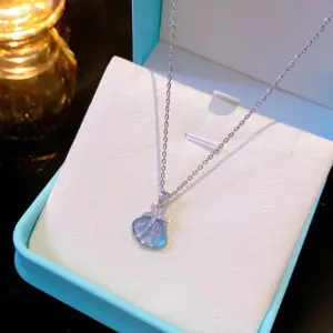 Silver Blue Starfish Shell