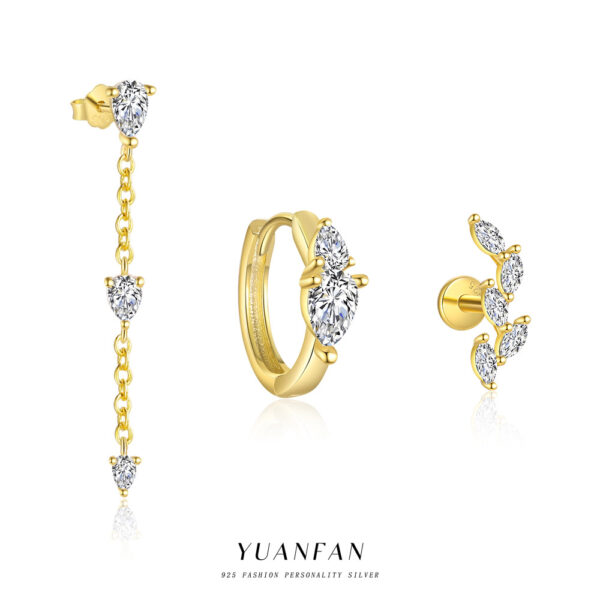 Wholesale Branch and leaf earrings