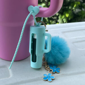 4-piece cup set / light blue