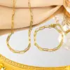Wholesale Jewelry Basic Simple Style Geometric Titanium Steel Plating Necklace