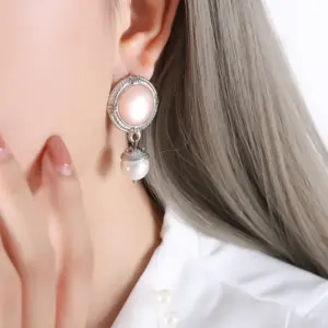 F912-F822-Steel Earrings