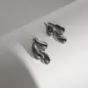 Wholesale 1 Pair Vintage Style Commute Water Droplets Plating 304 Stainless Steel 18K Gold Plated Ear Studs