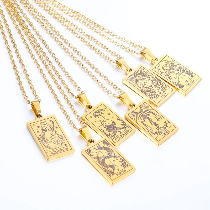 Wholesale Simple Style Contion Stainless Steel Plating Necklace