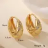 Wholesale 1 Pair Ig Style Simple Style Geometric Plating Inlay Copper Zircon 18k Gold Plated Earrings