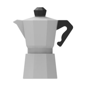 3d gray coffee pot