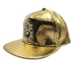 8-Leather-Gold / M（56-58cm）
