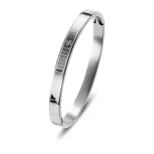 32-A-2 Steel Color Bracelet 6mm