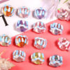 Wholesale Transparent hand-painted acrylic round beads