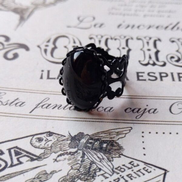 Wholesale Hot Gothic ring Gothic jewelry factory direct sales