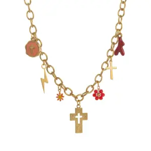 Cross Necklace Red Series
