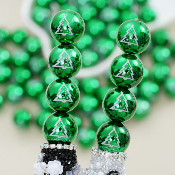 Wholesale Christmas Tree Beads Acrylic Beads