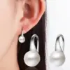 Wholesale 1 Pair 925 Sterling Silver Geometric Drop Earrings