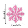 Wholesale Pink Christmas series embroidered patches