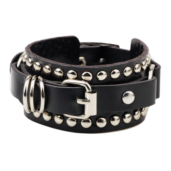 Wholesale Punk bracelet belt rivet shape bracelet