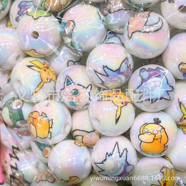 Wholesale Acrylic jelly cartoon beads