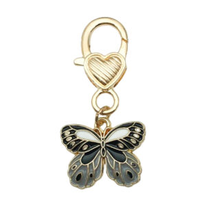 [black butterfly love] 2.2x 4.5cm-5g-ER767
