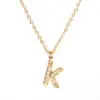 Wholesale Jewelry Fashion Letter Copper Diamond Necklace