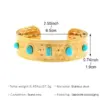 Wholesale Casual Simple Style Streetwear Geometric 304 Stainless Steel Bangle In Bulk