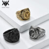 oly-aaea221d3bd2a972eca169b5e16cf808 Wholesale Retro American National Emblem Condor Eagle Titanium Steel Ring Army Marine Corps White Head Sea Eagle Stainless Steel Ring