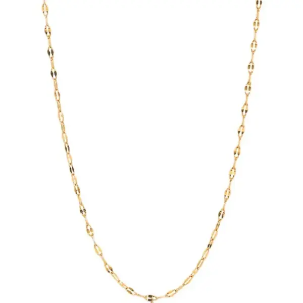 Copper Simple Style Inlay Round Zircon Solitaire Necklace