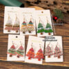 oly-ab2432aa6fe376f5a05b36edbc43ad43 Wholesale Christmas gradient color earrings
