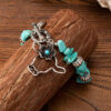 Wholesale Qingdao daiwei jewelry wholesale cross-border e-commerce supply 1 retro western style cow turquoise bracelet