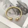 Wholesale Brass Spiral Stripe Bangle