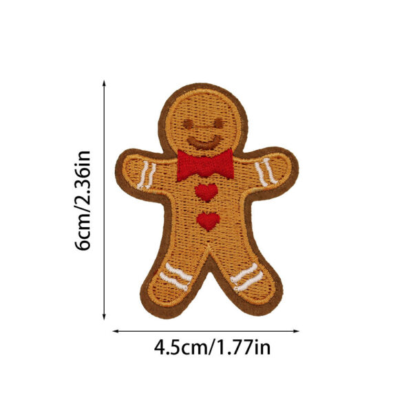 Wholesale Christmas Day Set with Classic Red and Green Embroidered Appliques