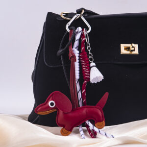 D type dachshund badminton-burgundy
