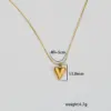 Wholesale Jewelry IG Style Basic Exaggerated Heart Shape 304 Stainless Steel Cuban Link Chain Curb Chain Necklace Choker