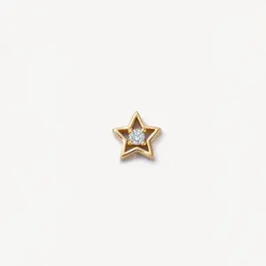 Five-pointed Star with Zirconium (single Accessory)
