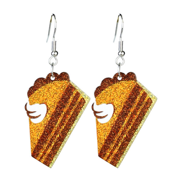 Wholesale Sparkling Autumn Thanksgiving Earrings