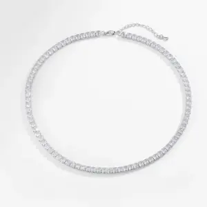 5mm White Gold Color Necklace