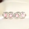 Wholesale Jewelry Modern Style Classic Style Geometric Leaf Heart Shape 304 Stainless Steel Zircon 18K Gold Plated Plating Open Rings