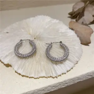 Gold Plated-Large Silver 2. 2cm