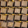 PVD Coated Real Gold Plated Geometric Titanium Steel Simple Style Commute Waterproof Non Tarnish Bracelets Necklace