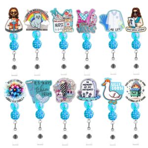 Wholesale Cross-border explosions office work factory license plate clip badge buckle creative badge clip drill ball with bead retractable easy pull buckle
