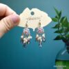 Wholesale original design real gold plating Earrings