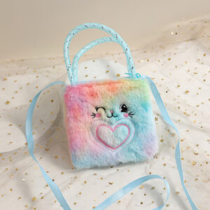Tie-dye blue bear