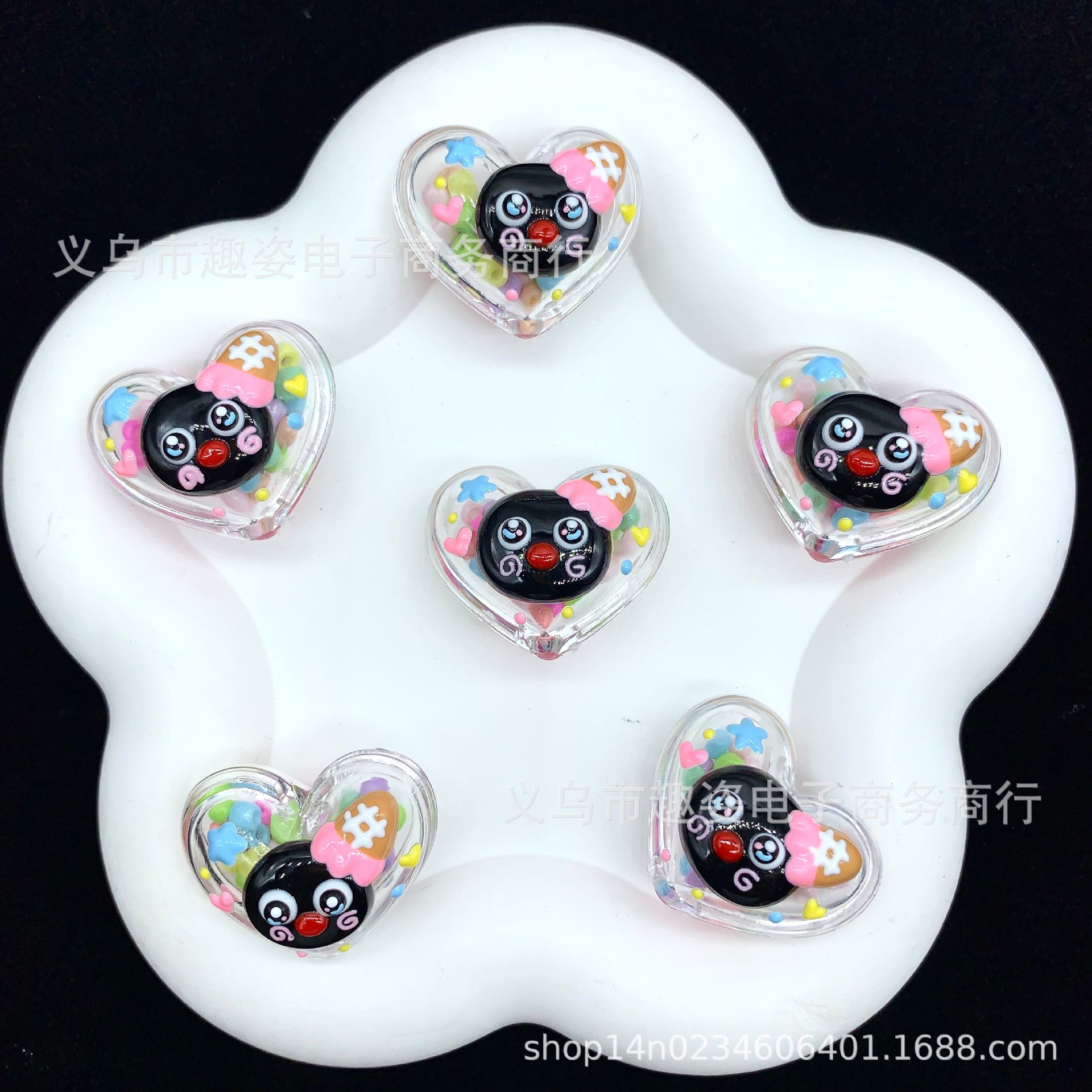 Wholesale Heart-Shaking Beaded String
