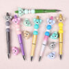 oly-abc83d3c2a641e0167f90dd8105309a0 Wholesale Jewelry DIY Necklace Animal Focus Bead Aessories Koala 3D Silicone Beads Cartoon Pen Silicone Beads