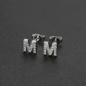 Silver / Letter M