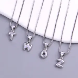 Silver / 44CM+4CM / a-Z Full Set