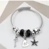 Star Stainless Steel Sweet 304 Stainless Steel Bangle