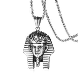 Human face like + stainless steel chain