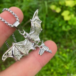 Bat necklace
