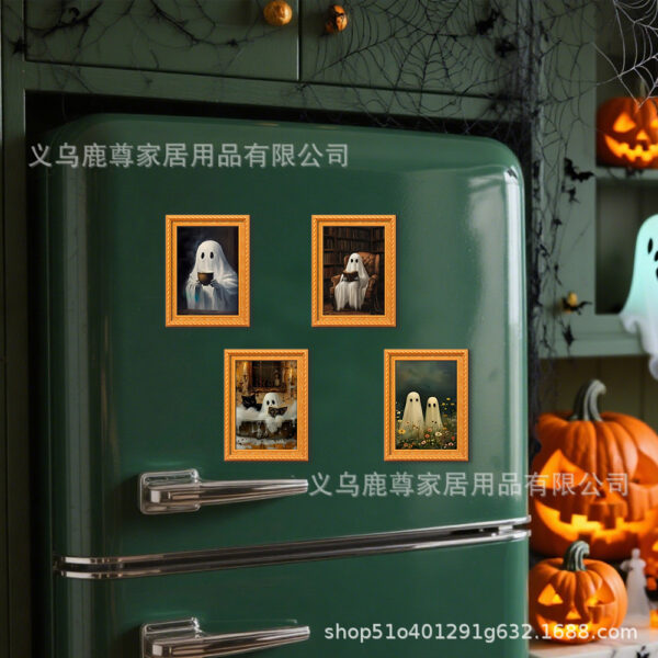 Wholesale Halloween Ghost Edition Magnetic Fridge Magnet