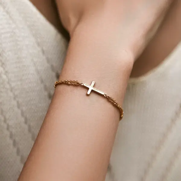 Wholesale Copper 18K Gold Plated Inlay Leaves Heart Shape Flower Zircon Bracelets